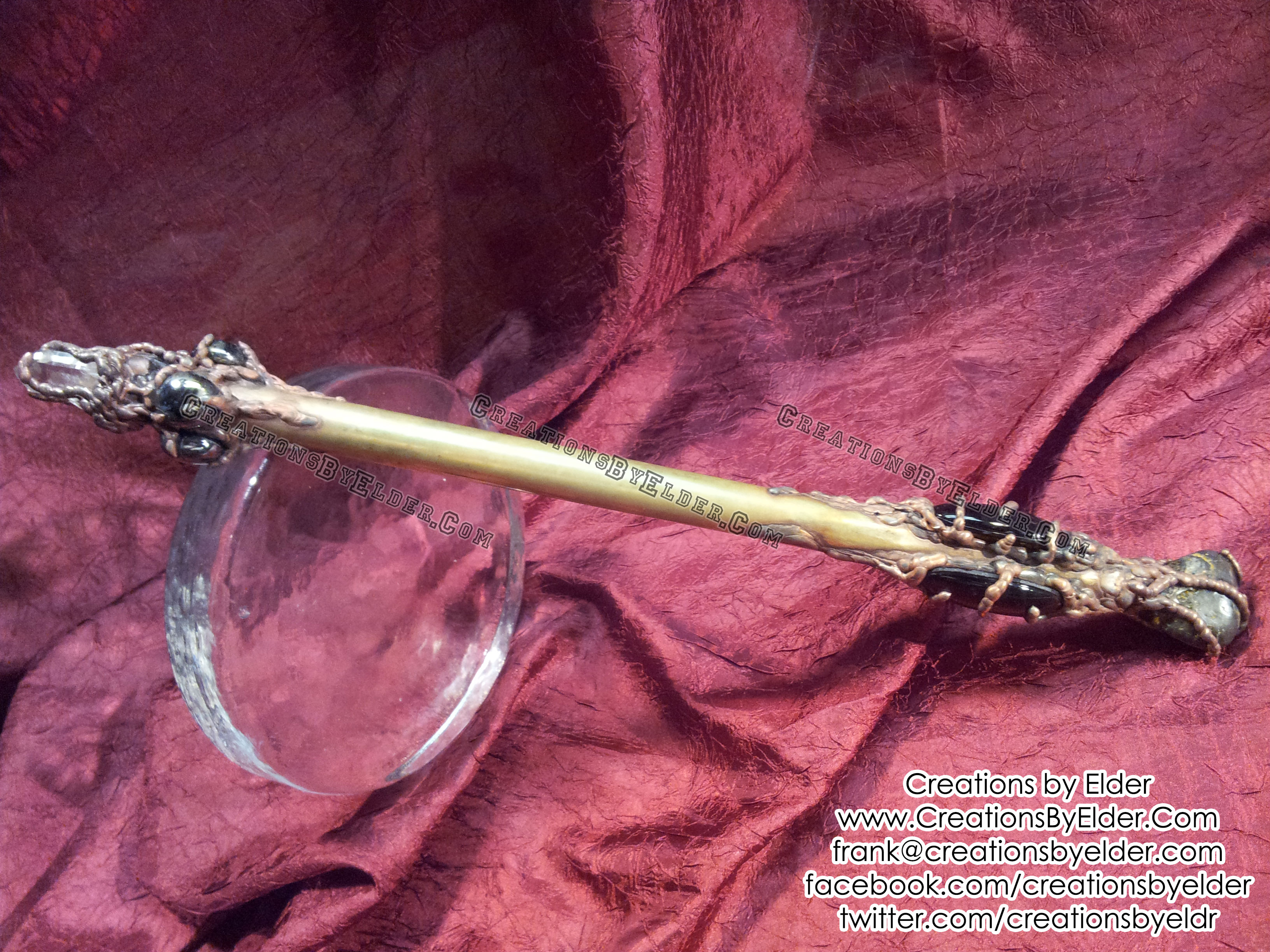 brass tube wands